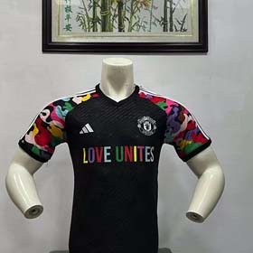 24 25 Adidas  Manchester United training suit men's jersey casual sports football uniform（21 styles)-1897