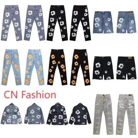 Denim Tears Purple Hell Star jeans-0064